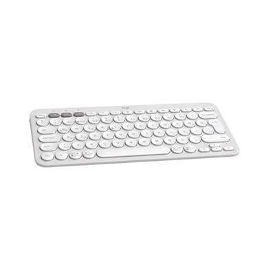 LOGITECH K380S PEBBLE KEYS 2 ÇOKLU CİHAZ ÖZELLİKLİ BLUETOOTH TÜRKÇE Q KLAVYE BEYAZ 920-011860
