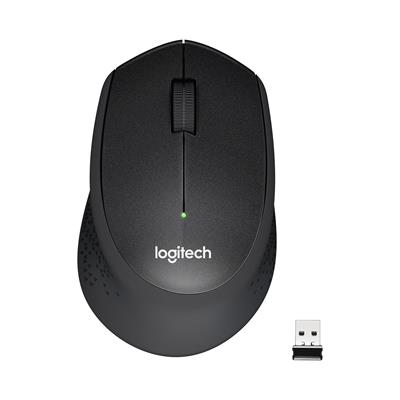 LOGITECH M330 SESSİZ KABLOSUZ USB OPTİK MOUSE SİYAH 910-004909