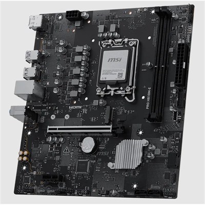 MSI PRO H810M-E DDR5 6400MT/S 1XHDMI 1XDP 1XM.2 USB 3.2 MATX 1851P (INTEL ULTRA PROCESSORS SERIES 2)