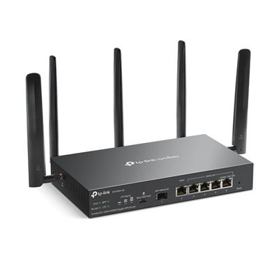 TP-LINK OMADA ER706W-4G AX3000 1× GIGABIT SFP WAN/LAN PORT, 1× GIGABIT RJ45 WAN PORT, 4× GIGABIT WAN/LAN RJ45 VPN ROUTER