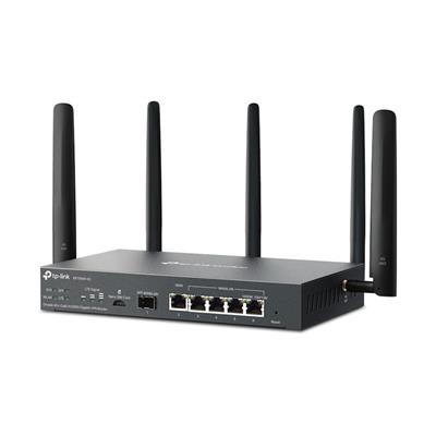 TP-LINK OMADA ER706W-4G AX3000 1× GIGABIT SFP WAN/LAN PORT, 1× GIGABIT RJ45 WAN PORT, 4× GIGABIT WAN/LAN RJ45 VPN ROUTER