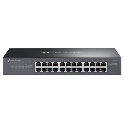 TP-LINK OMADA ES224G 24 PORT GIGABIT CLOUD YÖNETİLEBİLİR RACKMOUNT METAL KASA SWITCH