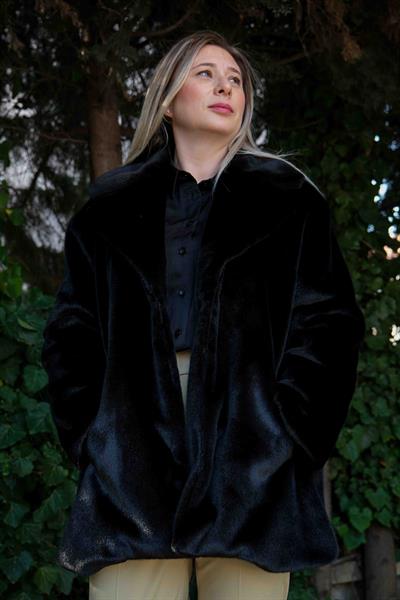 Lisa Exclusive - Angora Mont Siyah