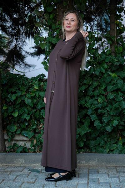 Missa - Rayon Flora Hırka Kahve