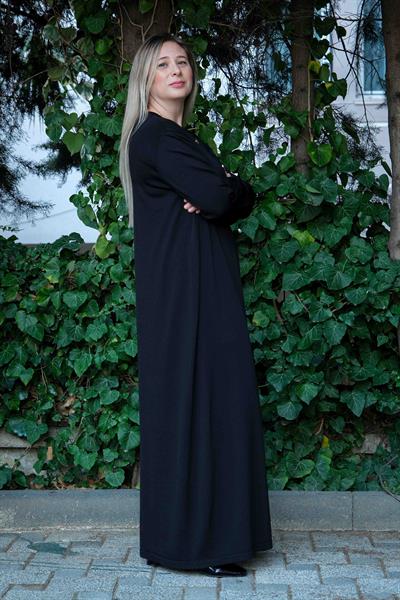 Missa - Rayon Flora Hırka Siyah