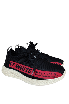 Off White Erkek Siyah Spor Ayakkabı Sneaker