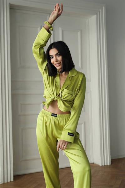 İpek Saten Pijama