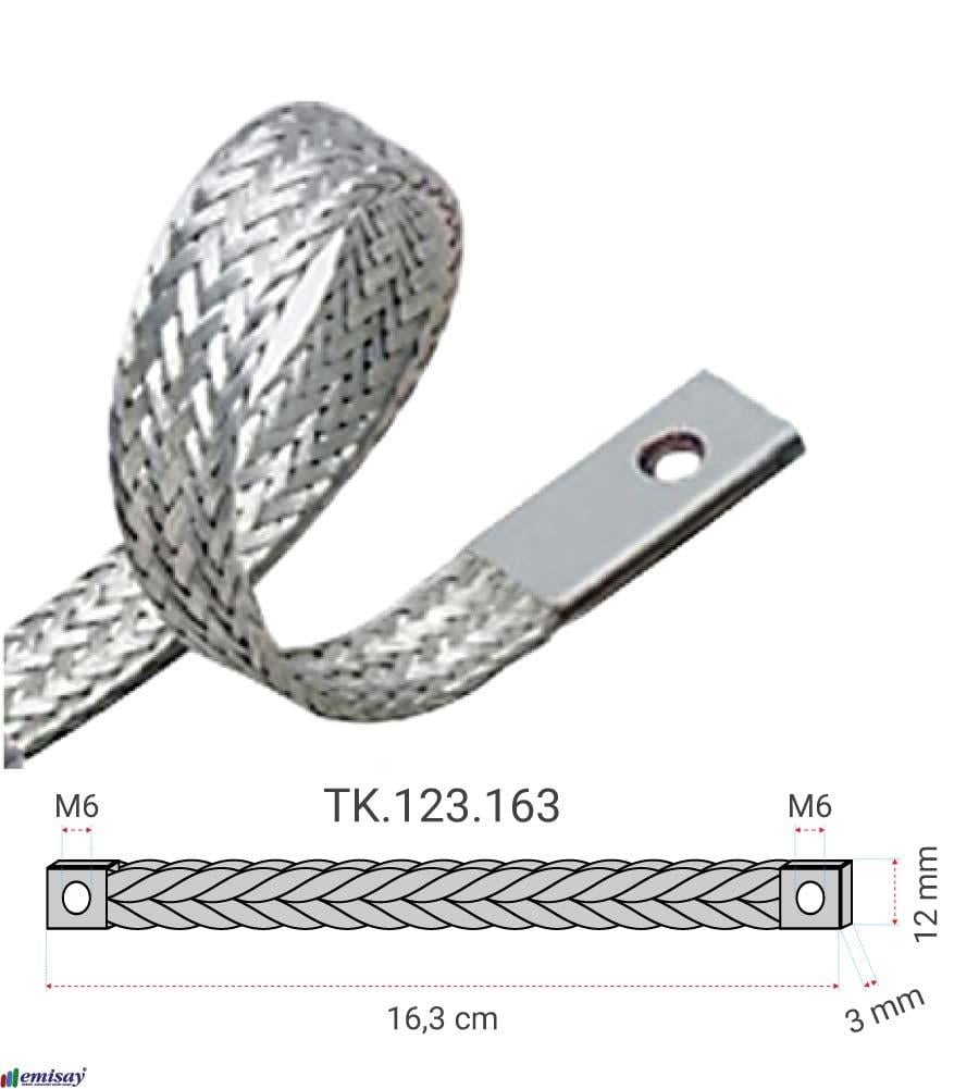 (12x3-163)mm M6 TOPRAKLMA KABLOSU