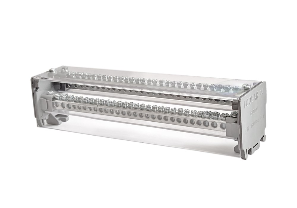 2 KUTUP - 30 DELİLKİ -  63A DAĞITICI (8x10mm² - 22x6mm²)