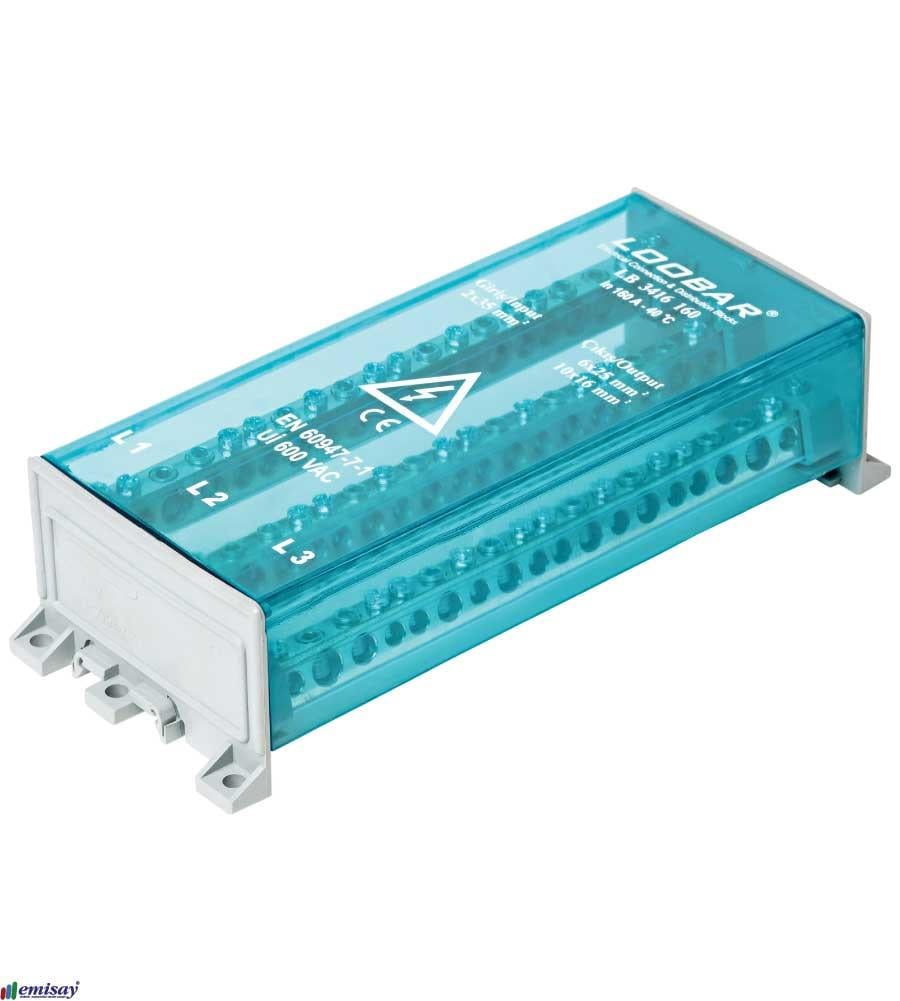 3 KUTUP - 18 DELIKLI - 160A DAGITICI (2x35mm² + 6x25mm² + 12x16mm²)
