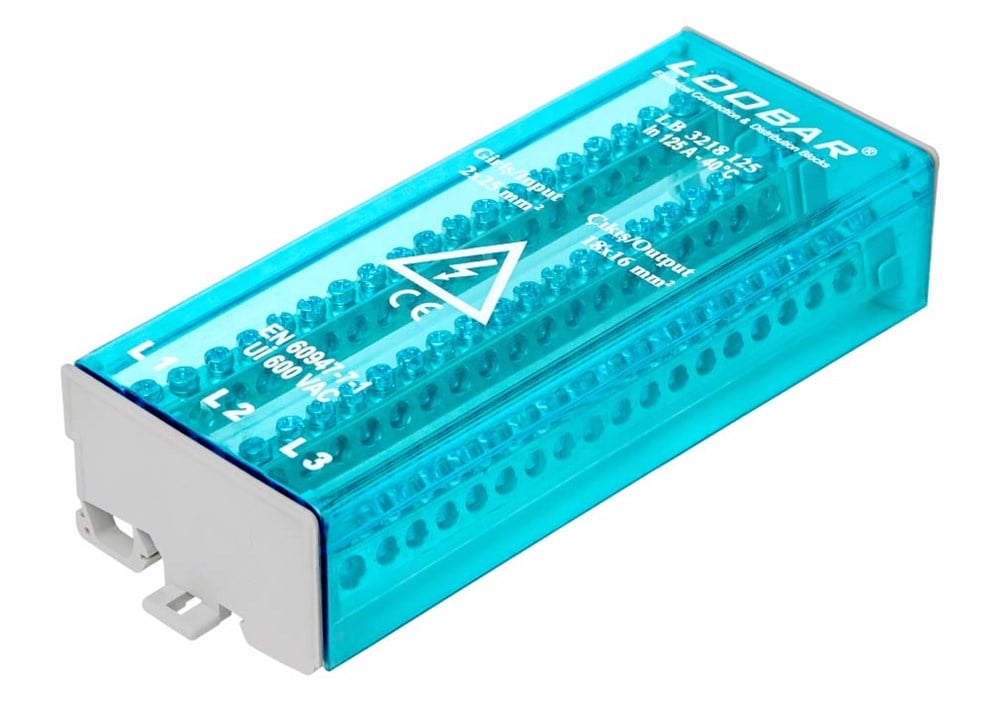 3 KUTUP - 20 DELIKLI - 125A DAGITICI (2x25mm² + 18x16mm²)