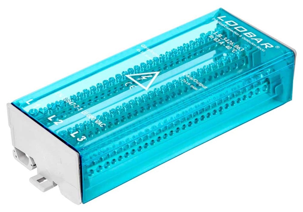 3 KUTUP - 30 DELIKLI - 63A DAGITICI (8x10mm² + 22x6mm²)