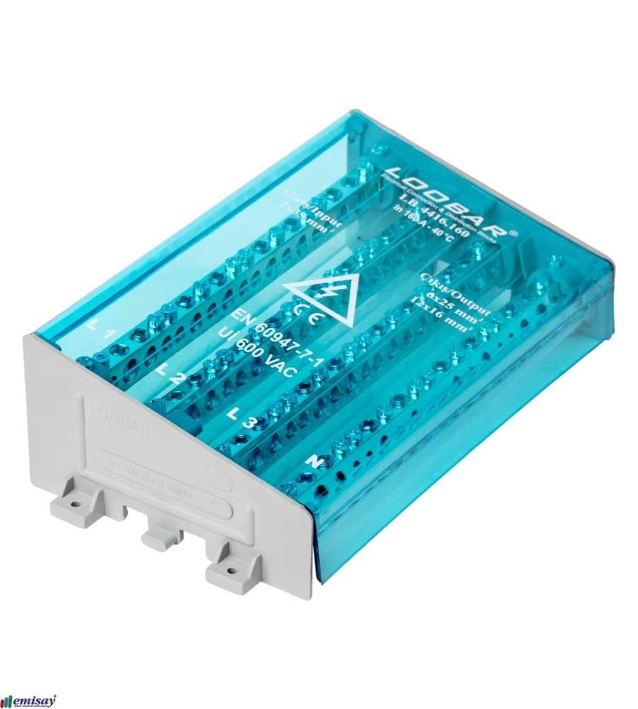 4 KUTUP - 18 DELIKLI - 160A DAGITICI (2x35mm² + 6x25mm² + 12x16mm²)