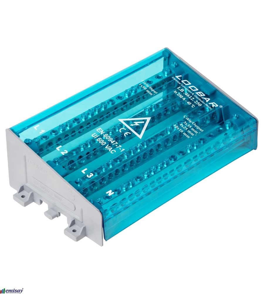 4 KUTUP - 18 DELIKLI - 250A DAGITICI (1x50mm² + 3x35mm² + 4x25mm² + 10x16mm²)