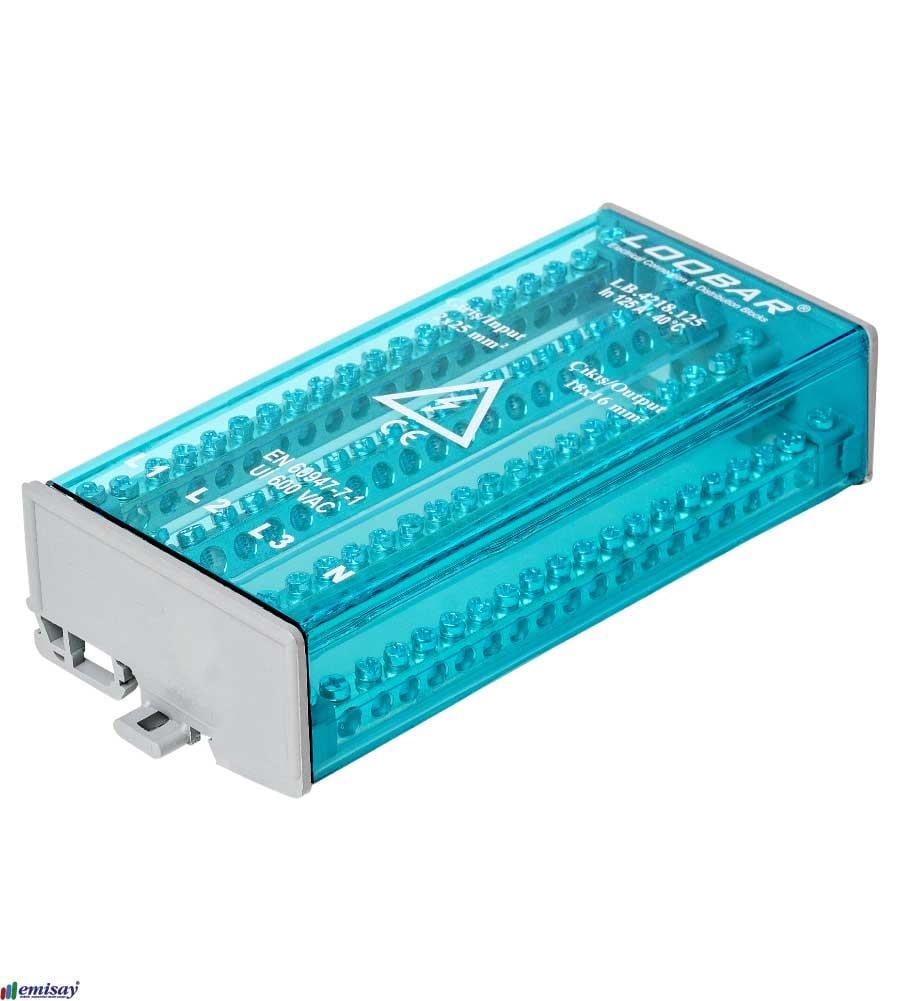 4 KUTUP - 20 DELIKLI - 125A DAGITICI (2x25mm² + 18x16mm²)