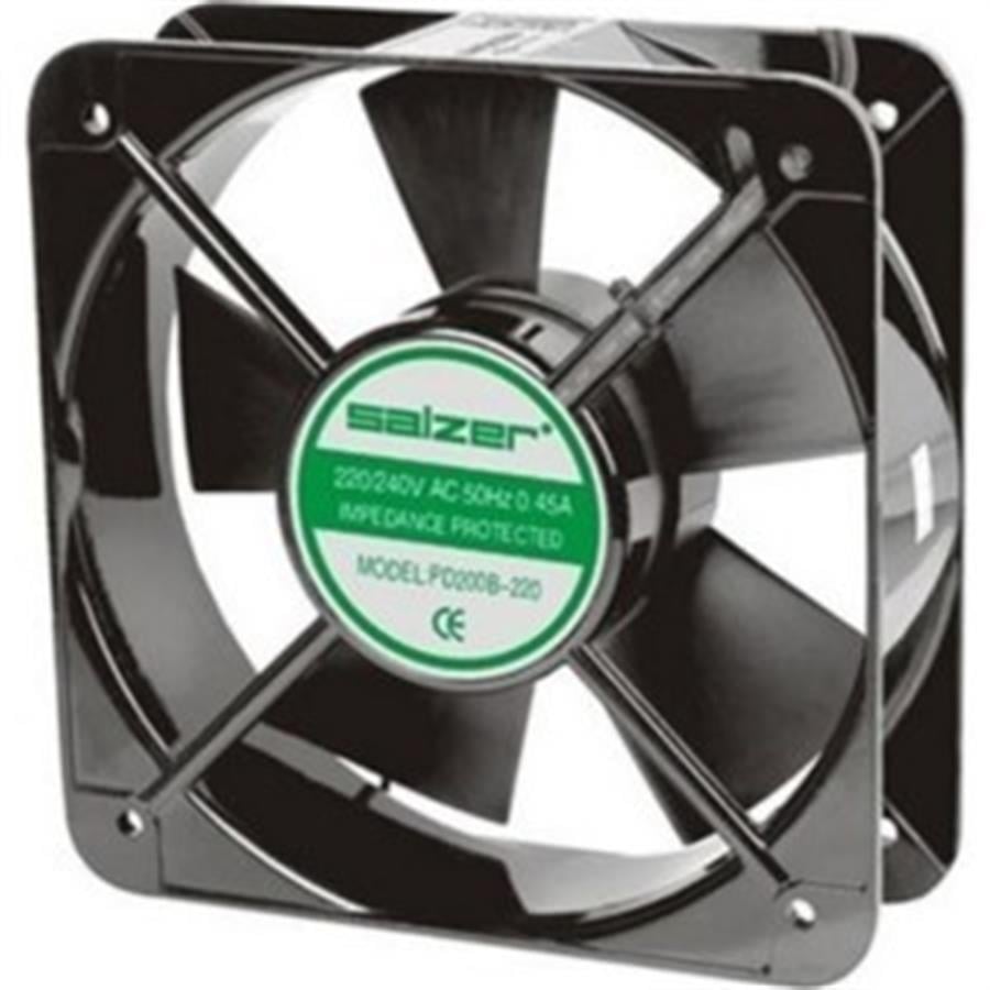 SALZER  (120x120x38) FAN PLASIK KANATLI 220V