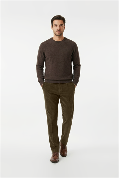 Cosserat Kadife Pantolon Camel