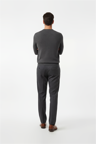 Jogger Füme Keten Pantolon