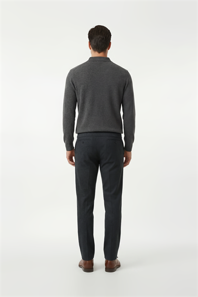 Jogger Pants Black Linen