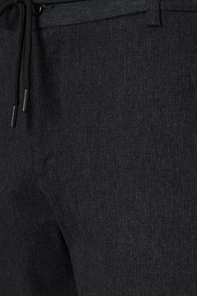 Jogger Pants Black Linen