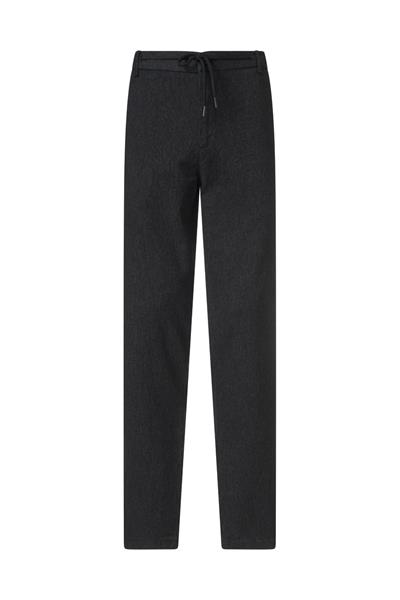 Jogger Pants Black Linen