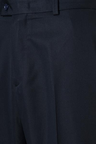 Pilesiz Gabardin Pantolon Lacivert