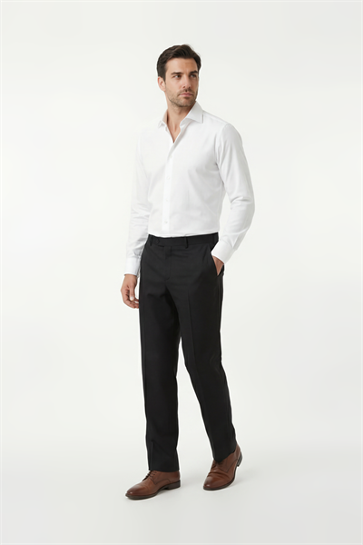 Pilesiz Kumaş Pantolon