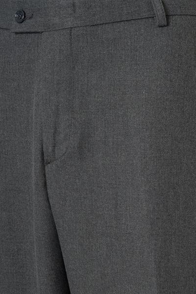 Oguz Vigura Pleatless Trousers, Smoke Grey