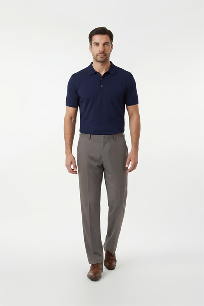 Taş Polyester Keten Pantolon