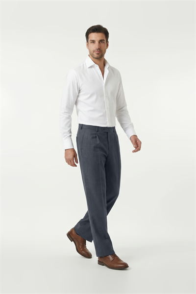 Tek Pileli Kumaş Pantolon Parlement