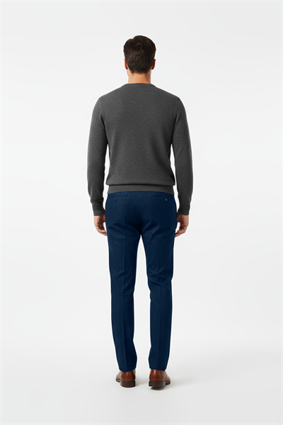 Tencel Navy Blue Jeans