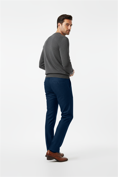 Tencel Navy Blue Jeans