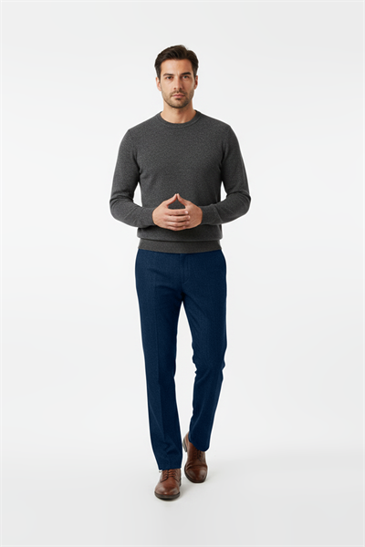 Tencel Navy Blue Jeans