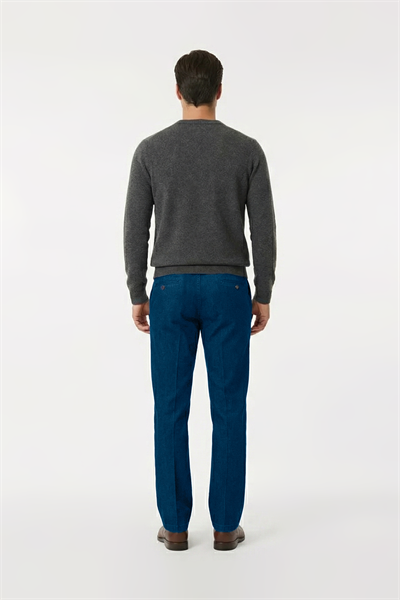 Tensel Mavi Jeans Pantolon