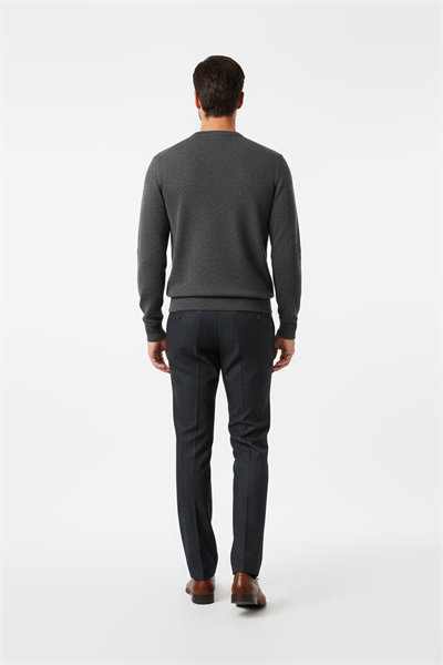 Tencel Black Jeans Trousers