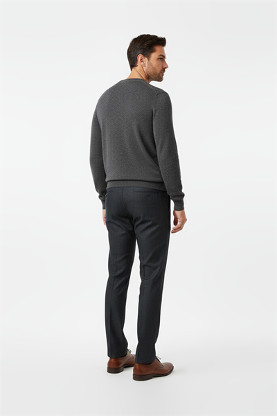 Tencel Black Jeans Trousers