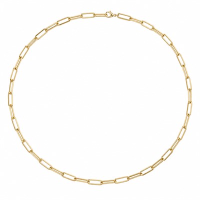 Ataç Zincir Kolye  - 14k Altın Kaplama - 60 cm