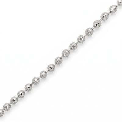 Dorikalı Bileklik - Beyaz Altın Kaplama - 16+3 cm