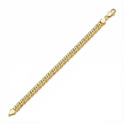 Hasır Örme Bileklik - 14K Altın Kaplama - 19 cm
