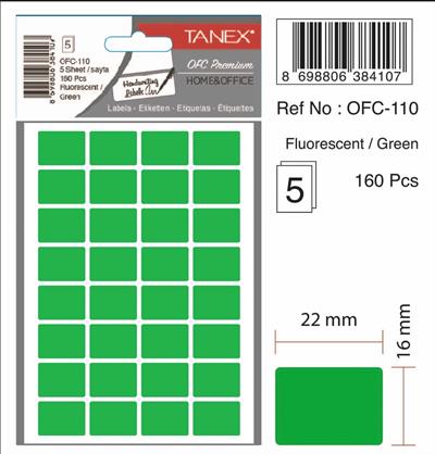 OFC-110  OFİS ETİKETİ KUTU