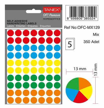 OFC-129  OFİS ETİKETİ KUTU