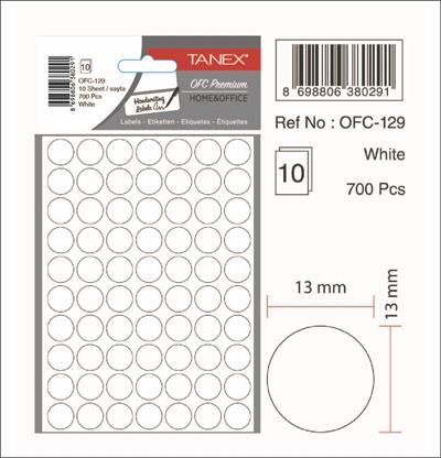 OFC-129  OFİS ETİKETİ KUTU