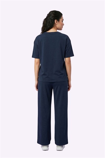 Kadın Basic Eşofman Takımı M2039 Lacivert
