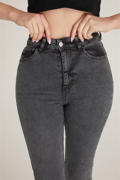 Yüksek Bel Skinny Pantolon M1213 Antirasit