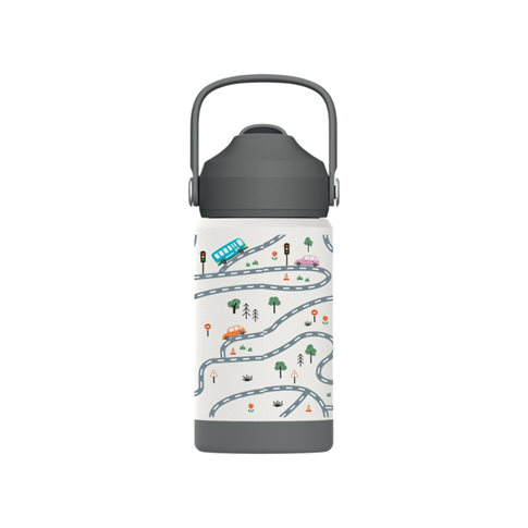 SipnJoy FlipSip Çocuk Su Termosu 360 ml Adventure Trails