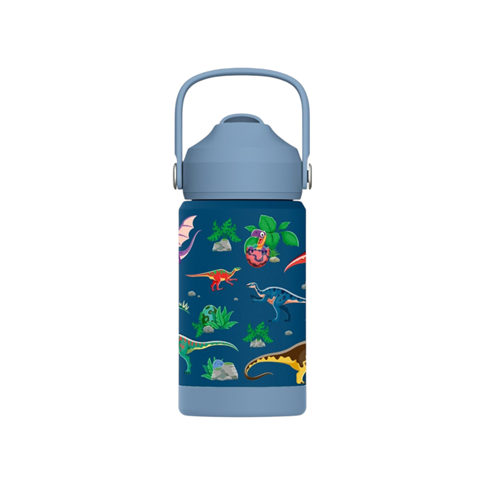 SipnJoy FlipSip Çocuk Su Termosu 360 ml Dino Roar