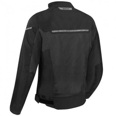 Bering Ozone Korumalı Yazlık Motosiklet Montu Black