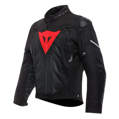 Dainese Super Sprint D-Dry Ceket Siyah Kırmızı | 4 MevsimDainese Super Sprint D-Dry Ceket Black Red Lava
