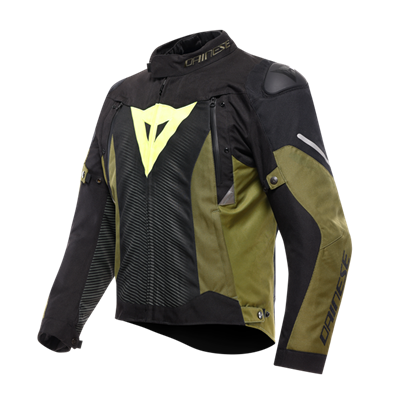Dainese Super Sprint D-Dry Ceket Siyah Yeşil Fluo | 4 MevsimDainese Super Sprint D-Dry Ceket Black Green Fluo Yellow