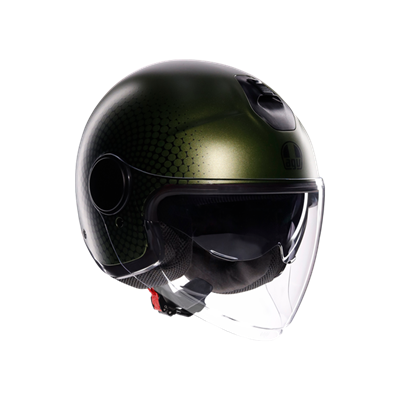 AGV Eteres Andora Kask | Mat Yeşil Siyah Açık Kask ECE 22.06Agv Eteres Andora Kask Mat Yeşil Siyah Açık Kask